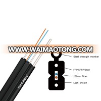 2 CORE FTTH DROP CABLE SINGLE MODE INDOOR FIBER OPTIC CABLE